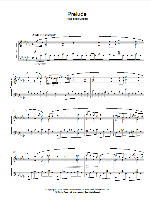 Product gallery: Page 1 of 1 Prelude, Frederic Chopin