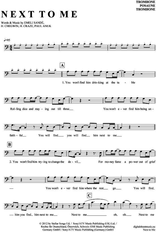 Product picture to: Next to me Emeli Sande