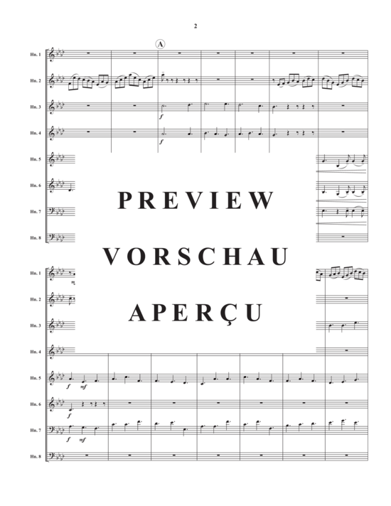 Product gallery: Page 4 of 16 Jesu, meine Freude (Jesu Joy of Man´s Desiring) , ,  (Horn ensemble 1-8 horns)