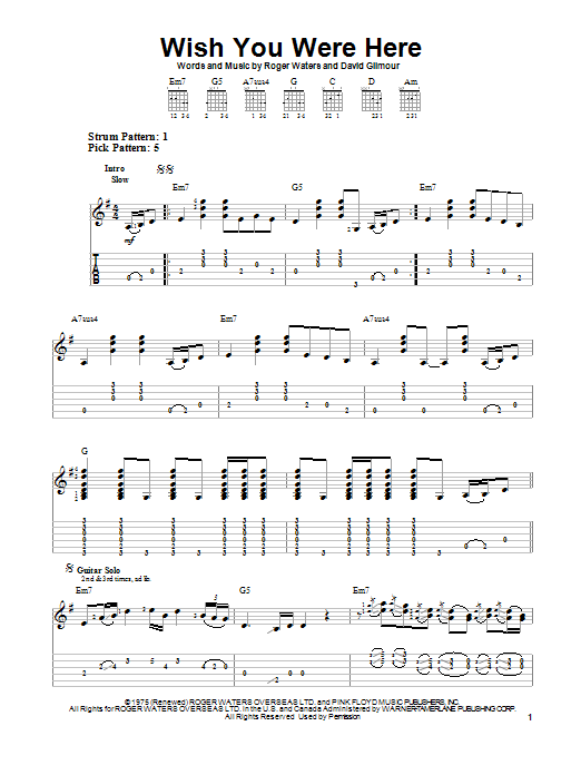 Produktbild zu:  Wish You Were Here - Pink Floyd