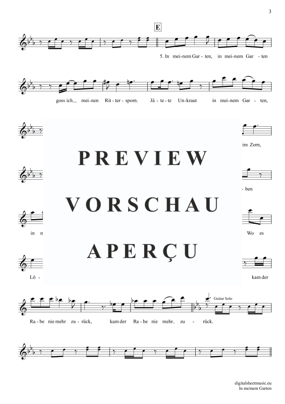 Product gallery: Page 4 of 5 In Meinem Garten, Mey, Reinhard, Oboe