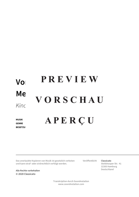 gallery: Von fremden Ländern und Menschen - Kinderszenen op. 15, Nr. 1 , , (Klavier Solo)
