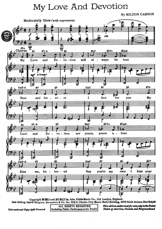 Produktbild zu: My Love and Devotion  Doris Day 