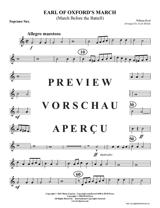 Product gallery: Page 6 of 15 Earl of Oxfords Marsch , , (SATB or AATB)