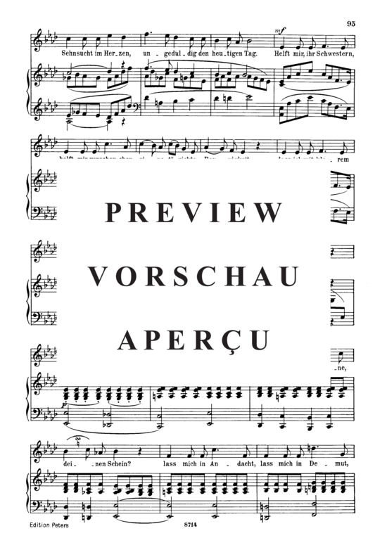 Product gallery: Page 3 of 4 Helft mir, ihr Schwestern, Op.42 No.5, , Medium Voice and Piano