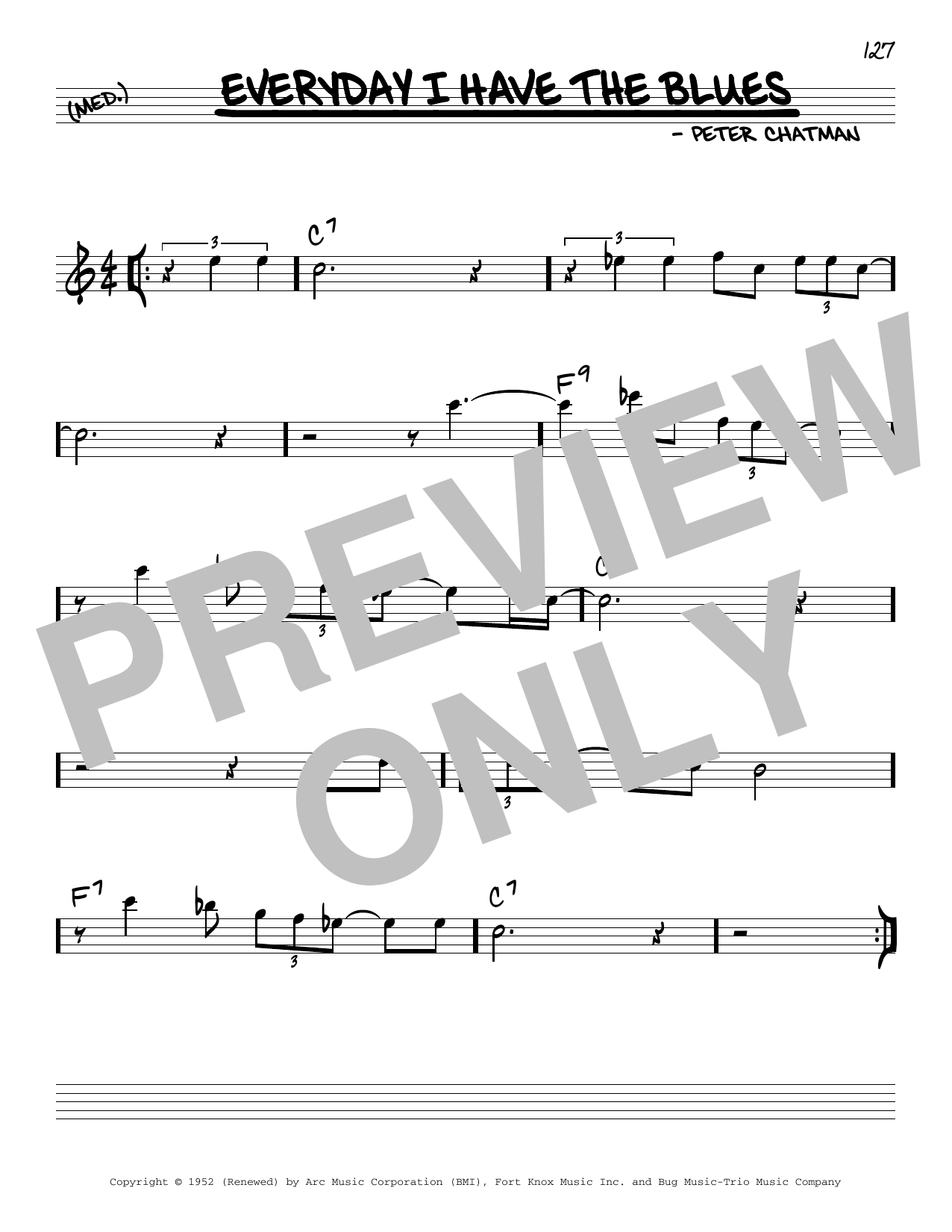 Produktbild zu: Every Day I Have The Blues