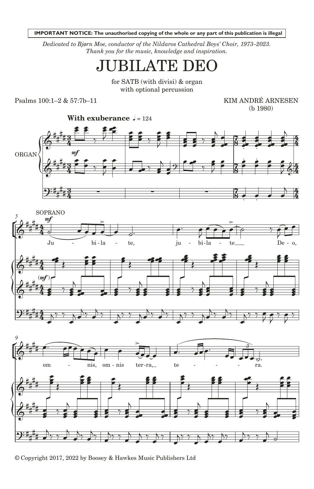 Produktbild zu: Jubilate Deo
