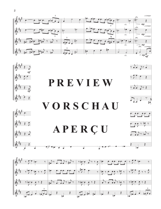 Produktgalerie: Seite 5 von 19 Dry Bones , , (3 Trompeten in B und 1 Basstrompete/Posaune)