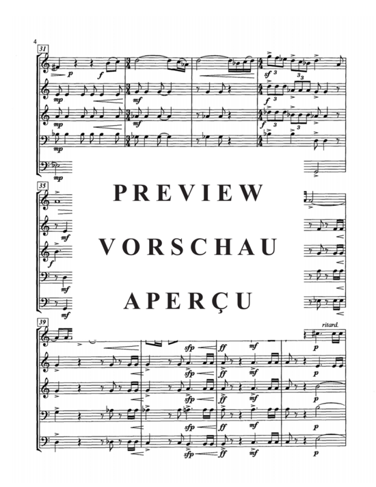 Produktgalerie: Seite 7 von 21 Cascades , , (Blechbläserquintett)