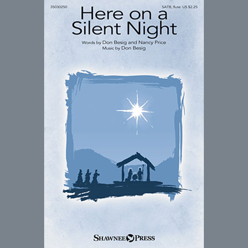 cover: Here On A Silent Night, Don Besig, Chor