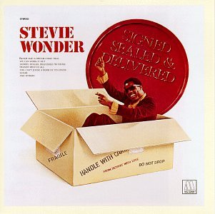 cover: Signed, Sealed, Delivered I'm Yours, Stevie Wonder