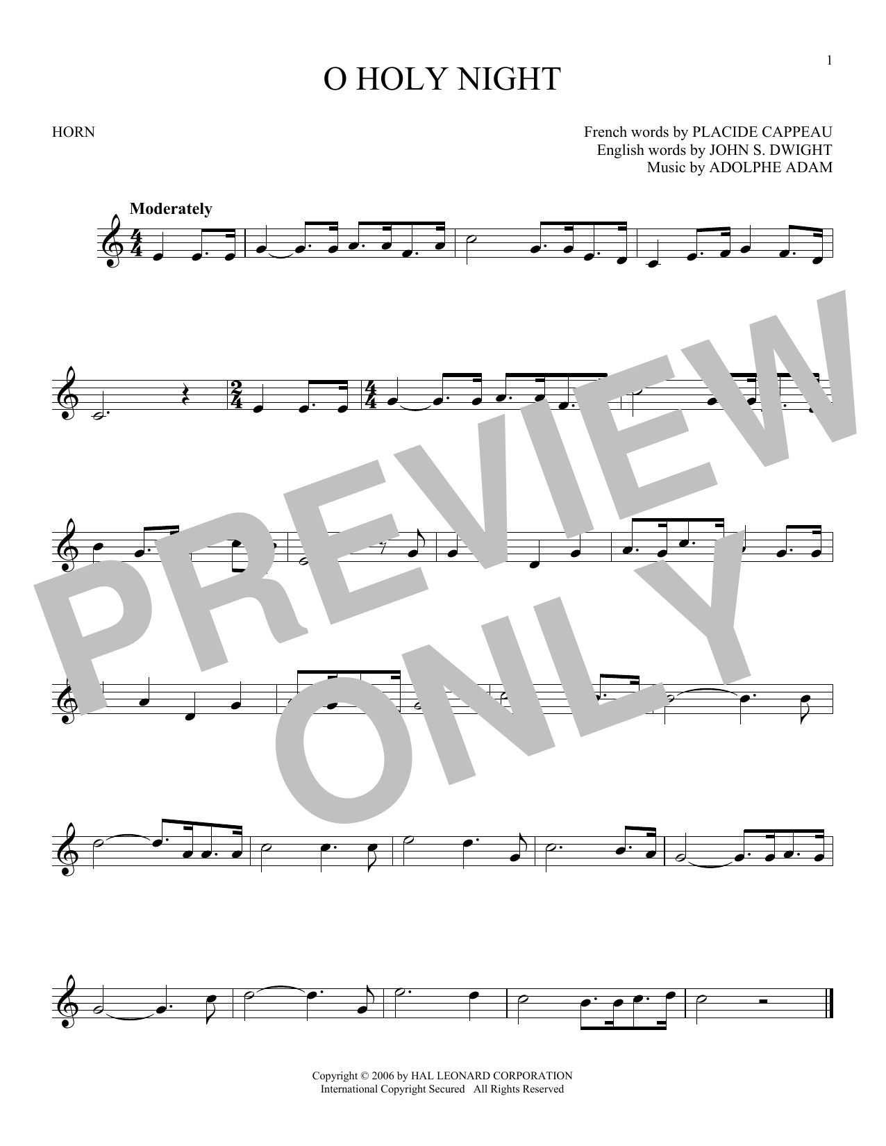 Product picture to:  O Holy Night - Adolphe Adam