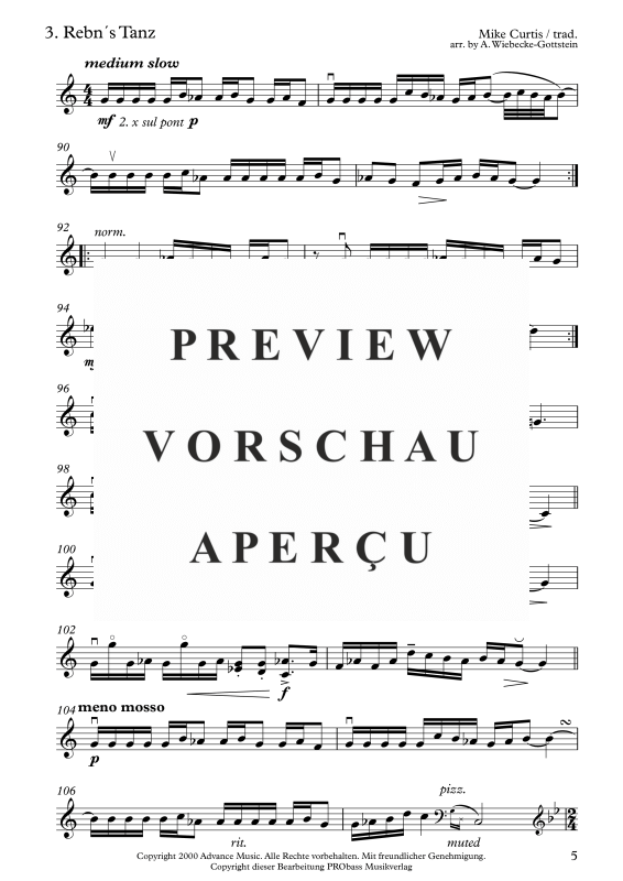 gallery: Four Klezmer Songs, , Double Bass Solo