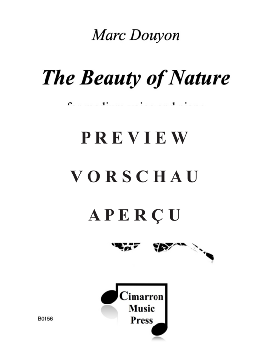 Product gallery: Page 2 of 11 The Beauty of Nature, , (voice + piano)