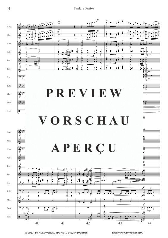 Product gallery: Page 9 of 11 Fanfare Festive, , (large wind orchestra)