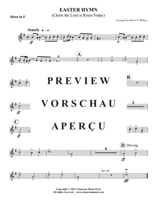 Produktgalerie: Seite 8 von 14 Oster Hymne , , (Blechbläser-Quintett + Orgel)