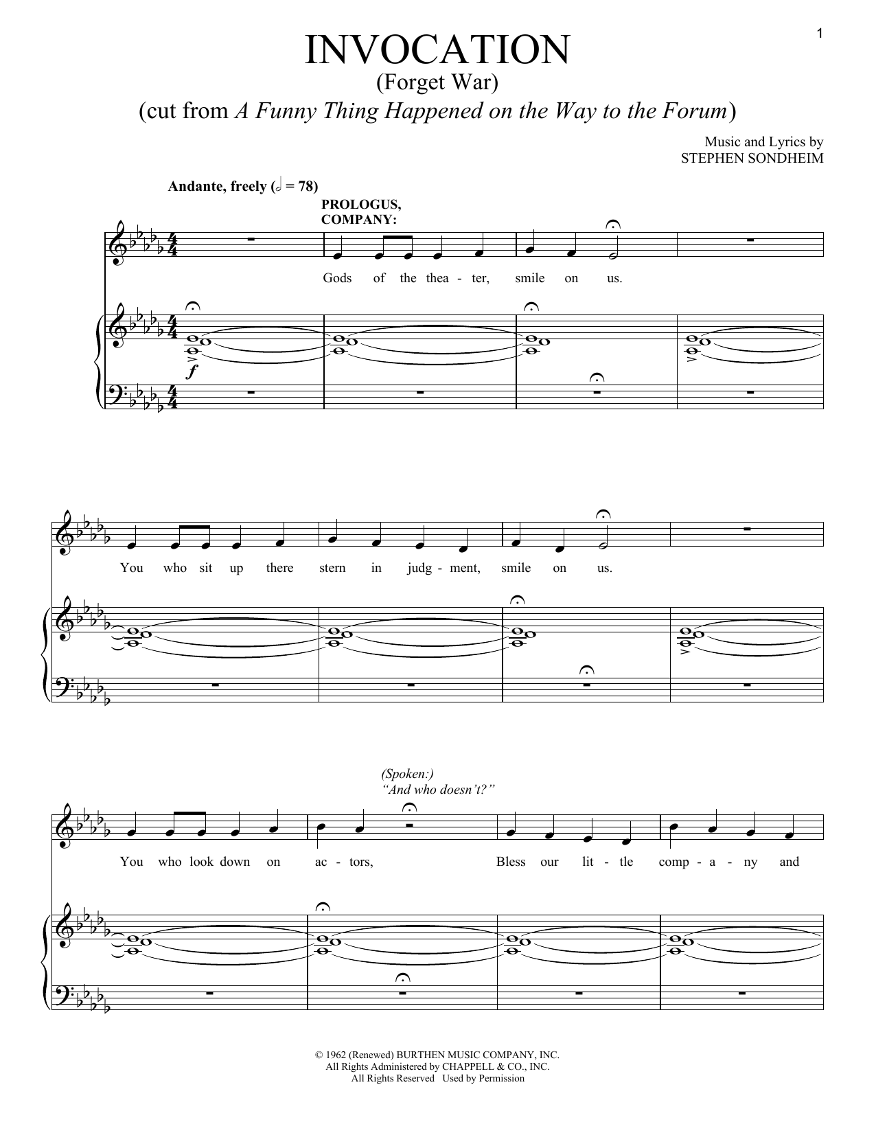 Produktbild zu: Invocation (Forget War)