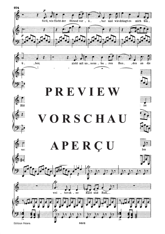 Product gallery: Page 6 of 11 Auf dem Strom D.943, , Medium Voice and Piano