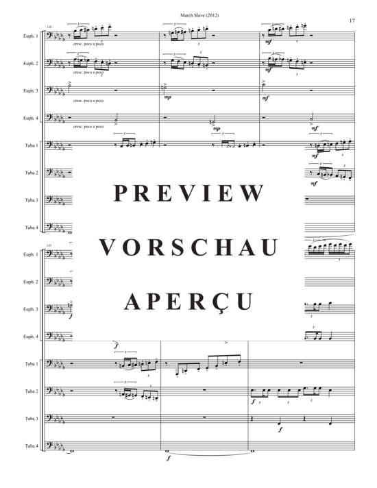 Produktgalerie: Seite 19 von 21 March Slave , , (Tuba Ensemble EEEETTTT)