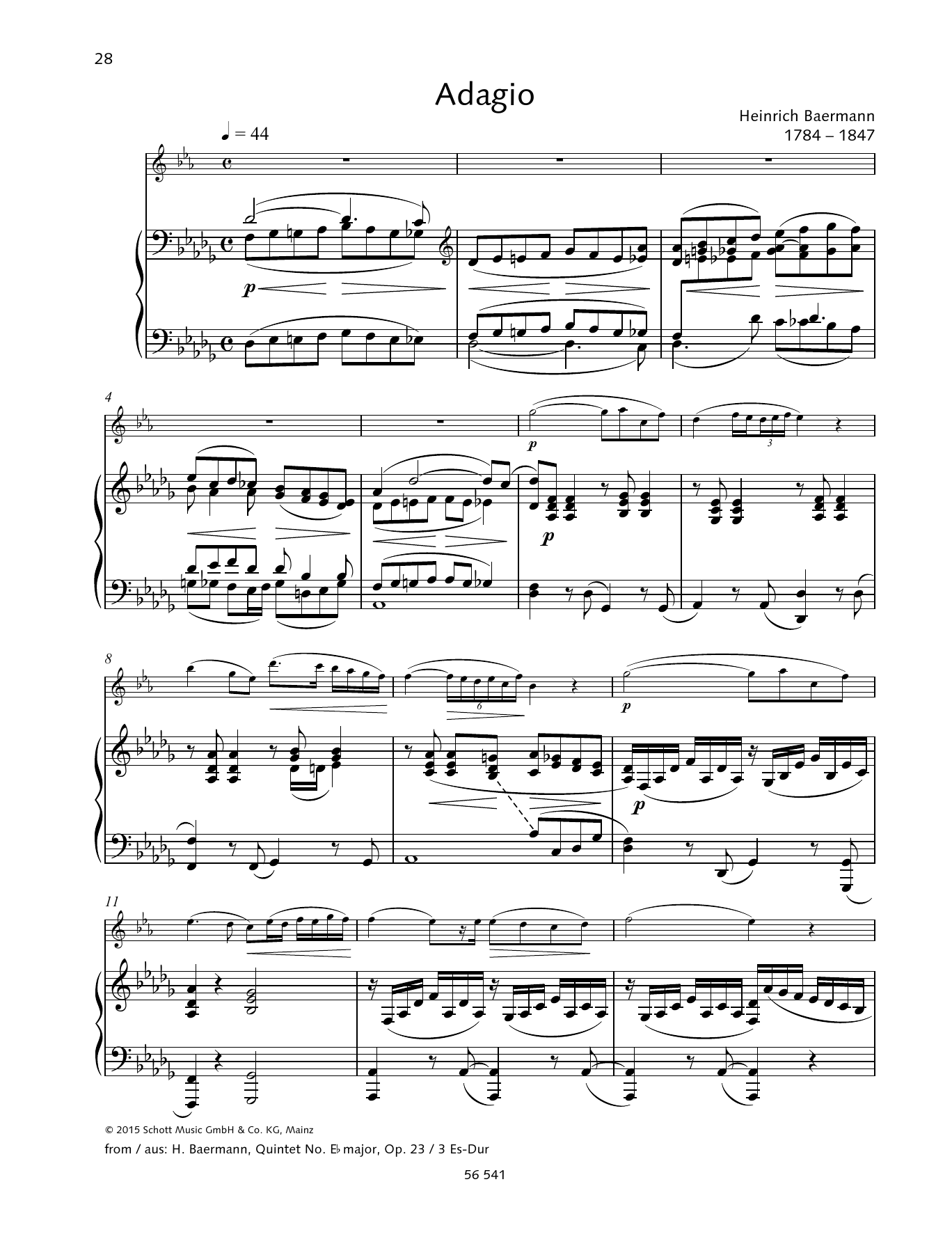 Produktbild zu: Adagio