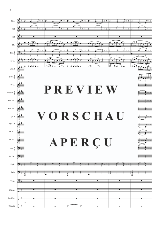 Product gallery: Page 11 of 11 The Garden of Eden (Celtic Tiger), , Flute Solo and Concert Band