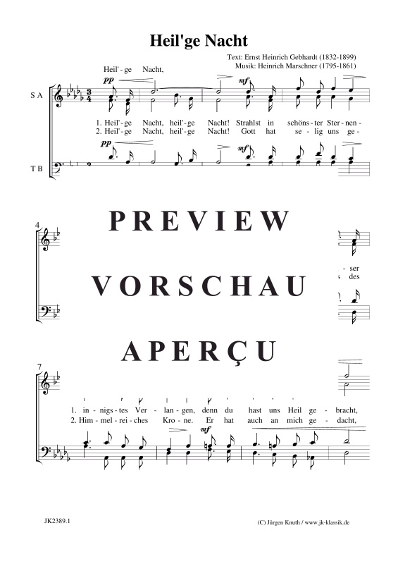 Produktgalerie: Seite 2 von 3 Heil´ge Nacht, , Gemischter Chor