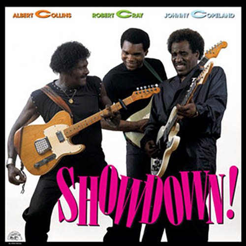 cover: The Moon Is Full, Albert Collins, Gitarre
