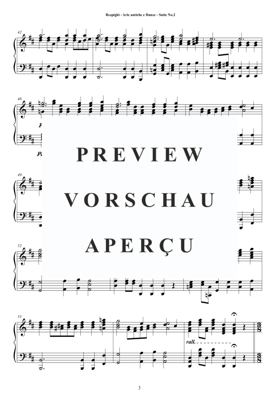 Produktgalerie: Seite 4 von 11 Suite No. 2 - Antiche Arie e Danze, , Klavier Solo