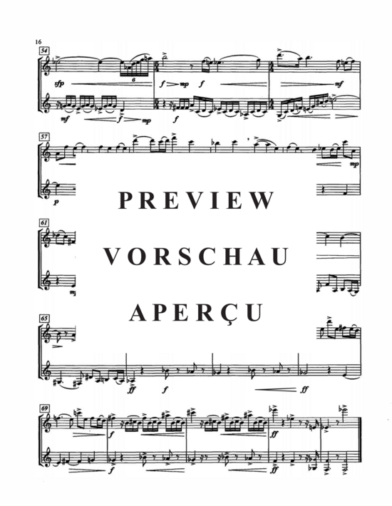 Product gallery: Page 19 of 21 Temperaments , , (flute and clarinet in Bb)