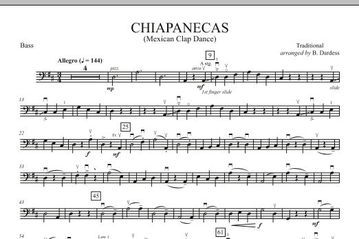 Product picture to: Chiapanecas (Mexican Clap Dance) - Bass
