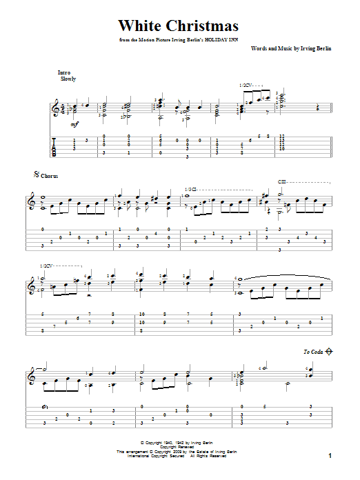 Product gallery: Page 1 of 1 White Christmas, Irving Berlin