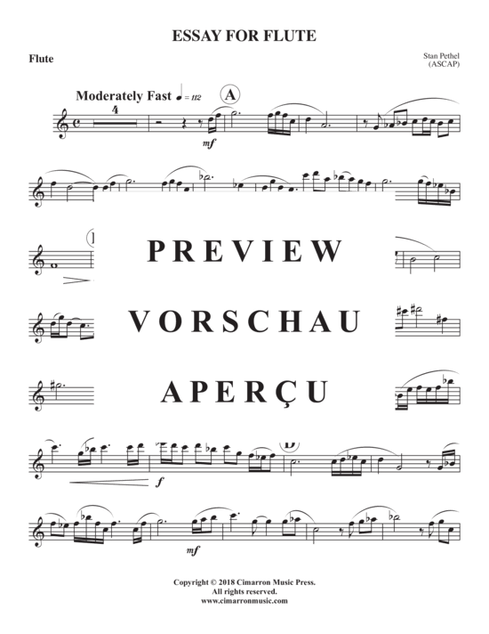 Product gallery: Page 8 of 9 Essay for Flute , , (flute + piano)