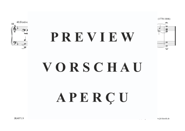 gallery: Vor und Nachspiele F-Dur 5 Stück, , (Orgel Solo)