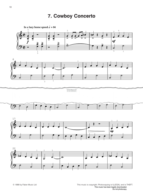 Product gallery: Page 1 of 1 Cowboy Concerto, Pam Wedgwood