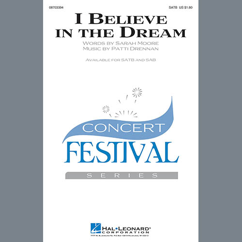 cover: I Believe In The Dream, Patti Drennan