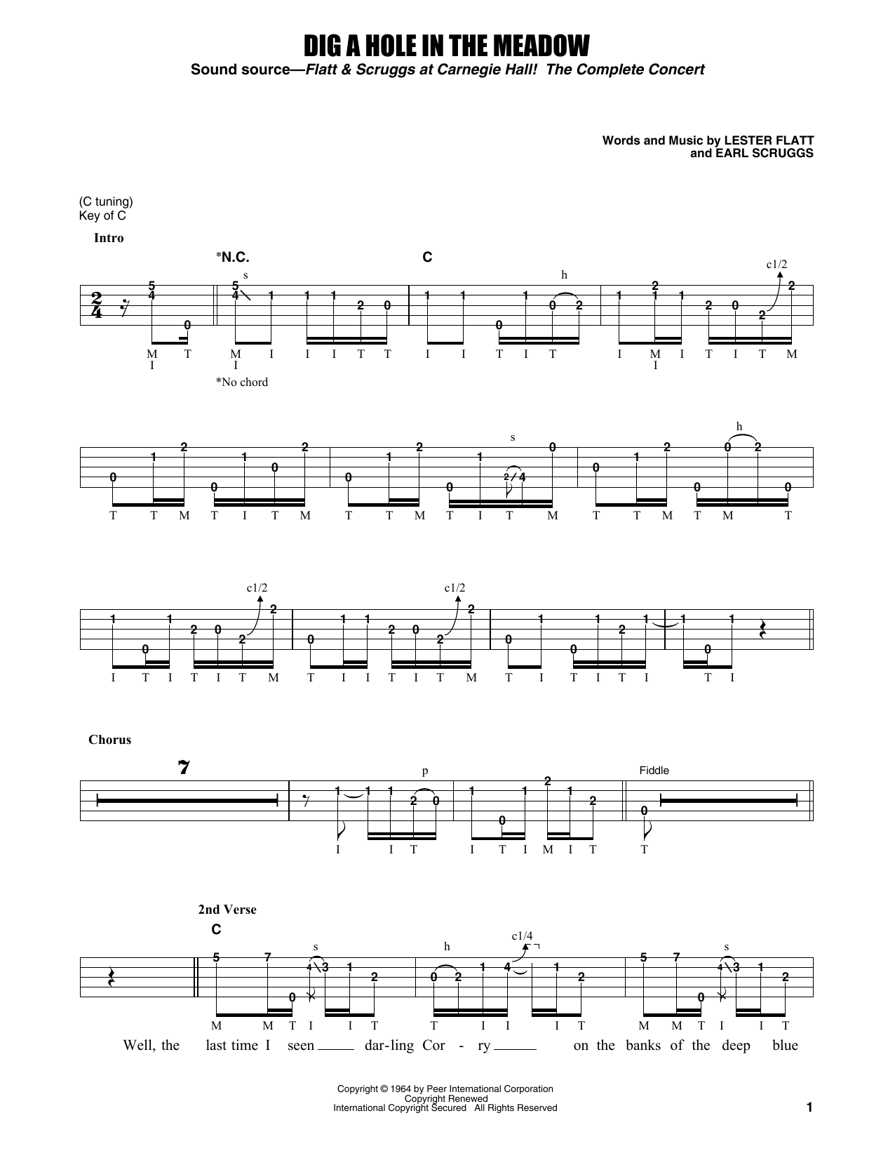Product gallery: Page 1 of 1 Dig A Hole In The Meadow, Flatt & Scruggs