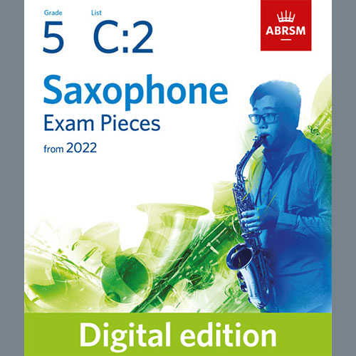 Product picture to: Through the Trees (Grade 5 List C2 from the ABRSM Saxophone syllabus from 2022)