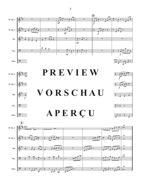 Produktgalerie: Seite 5 von 20 Adventure Suite , , (Blechbläser Quintett)