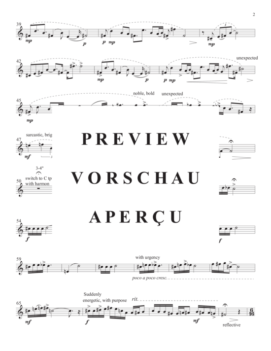 Produktgalerie: Seite 4 von 5 Sound of Scarlet, The , , (Trompete in C Solo)