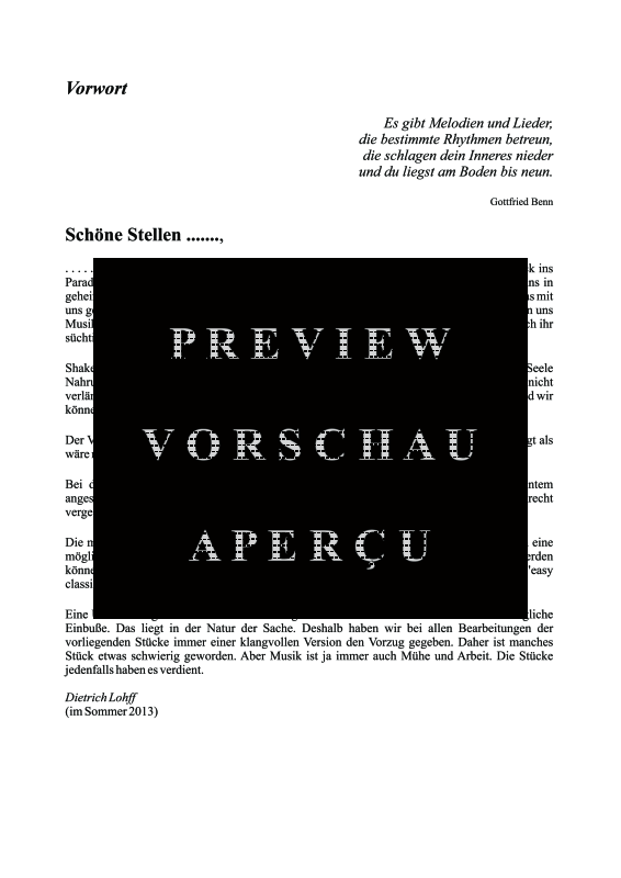 gallery: Schöne Stellen aus Oper und Konzert, Band 2, , (Klavier Solo)
