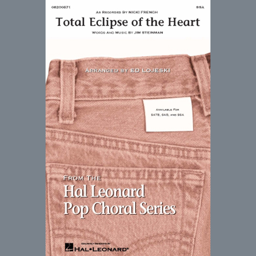 Produktbild zu: Total Eclipse Of The Heart (arr. Ed Lojeski)