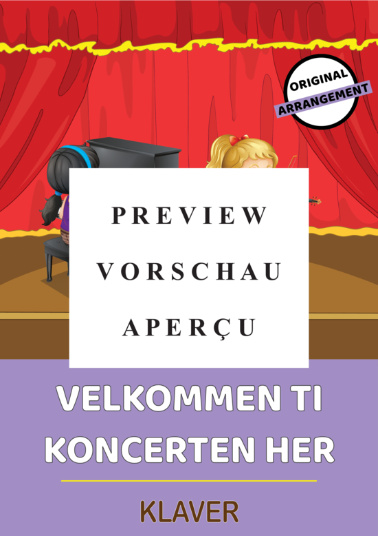 Produktgalerie: Seite 2 von 5 Velkommen Til Koncerten Her , , Klavier Solo