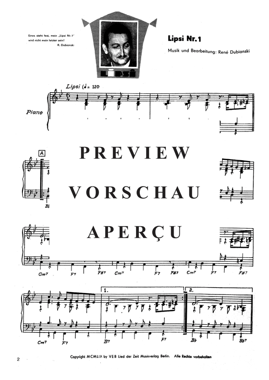 Product gallery: Page 4 of 7 Lipsi Nr. 1 , , Piano and Voice