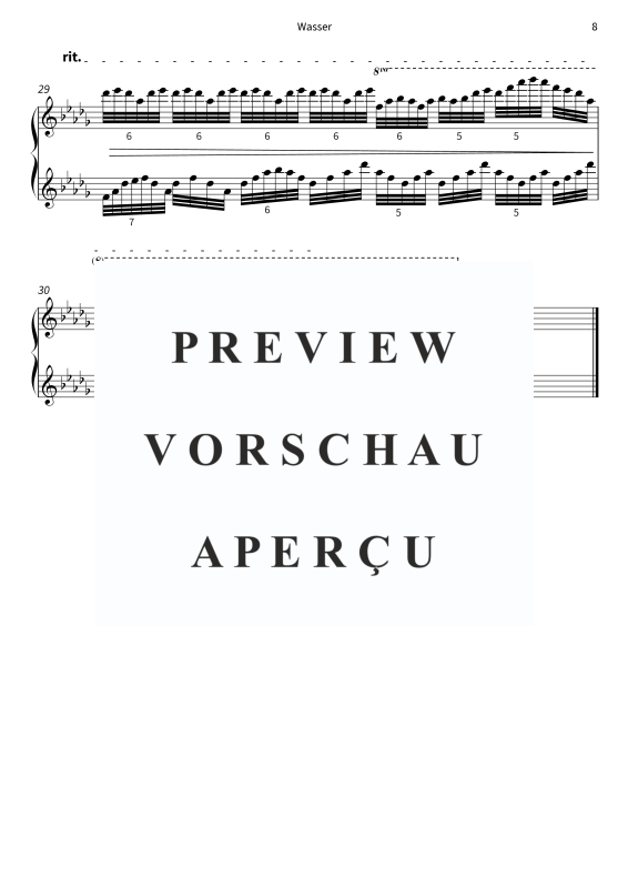 gallery: Wasser - Träumerische Melodien für Klavier, , Klavier Solo