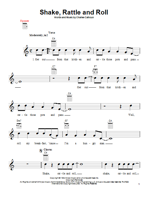 Product gallery: Page 1 of 1 Shake, Rattle And Roll, Bill Haley & His Comets