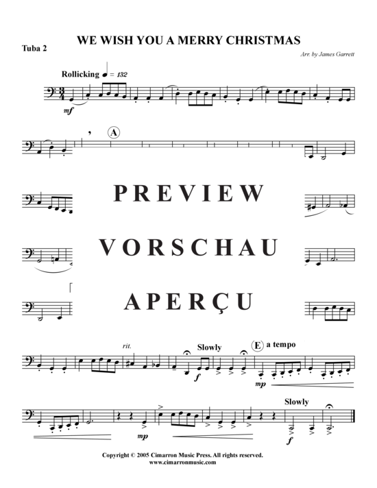 Product gallery: Page 9 of 9 We Wish You A Merry Christmas , , (Tuba Quartet: 2x Baritone, 2xTuba)