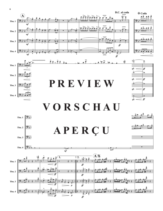 Product gallery: Page 7 of 21 Spicy T-Bone Collection , , (Trombone Quartet)