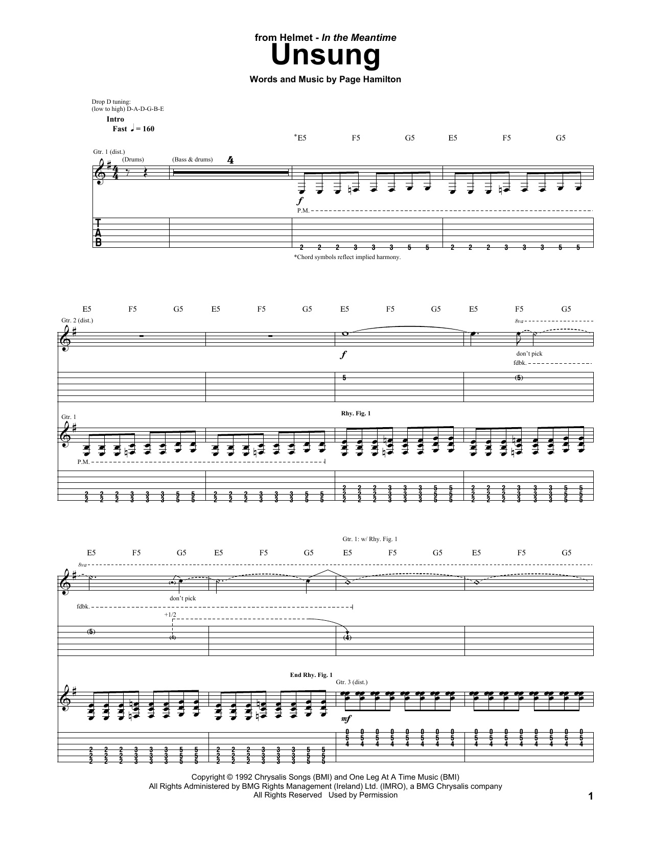 Produktgalerie: Seite 1 von 1 Unsung, Helmet, Gitarre