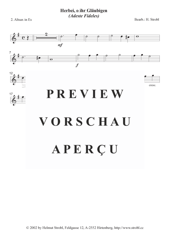 gallery: Adeste Fideles, , Saxophonquintett AATTB