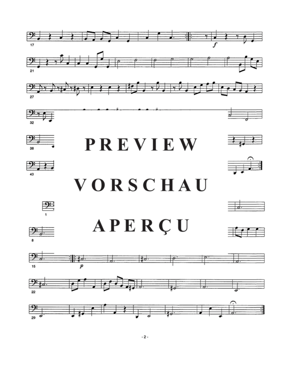 Produktgalerie: Seite 21 von 21 Sonata in a Minor , , (Tuba + Klavier + opt. Violoncello)